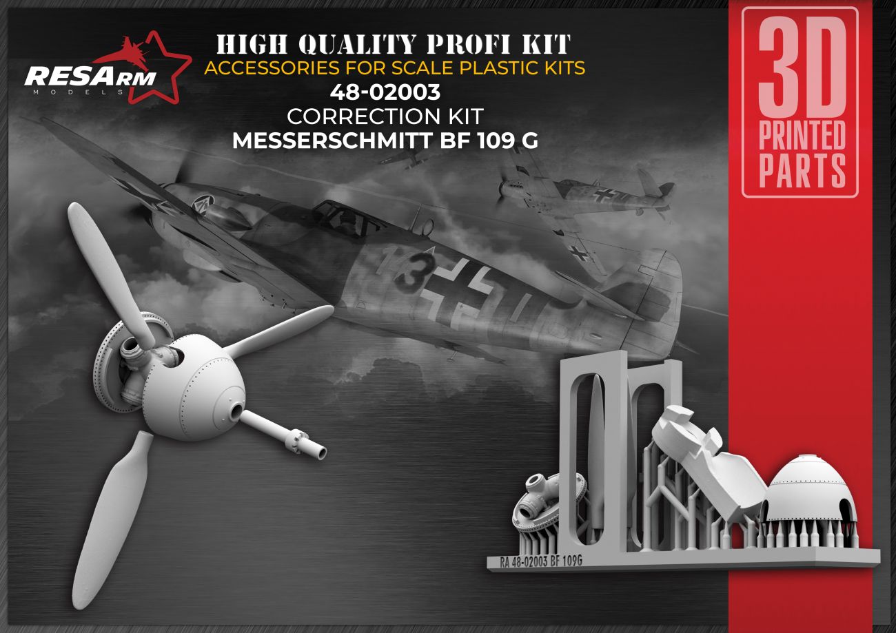1:48 Bf-109G Correction Kit