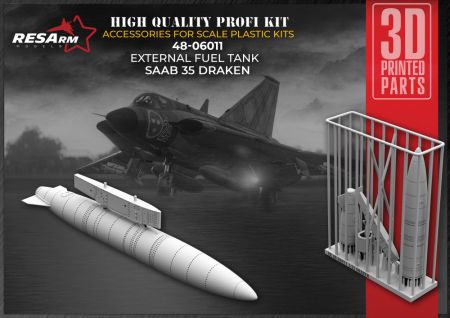 1:48 J-35 DRAKEN Additional fuel tanks