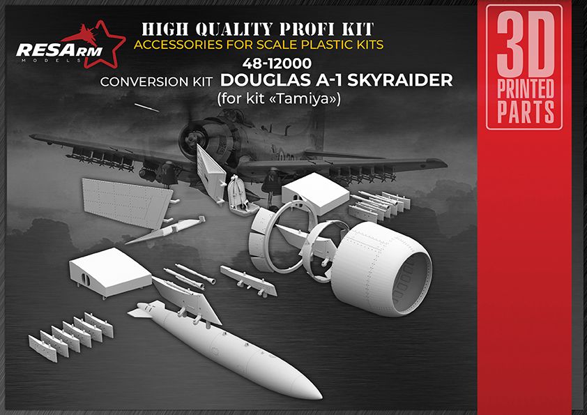 1:48 Douglas A-1 Skyraider Conversion Kit