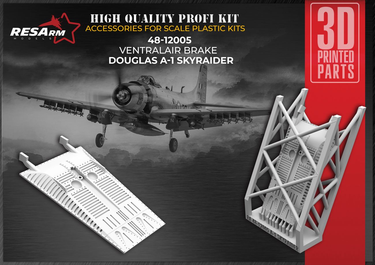 1:48 Douglas A-1 Skyraider underfuselage air brake