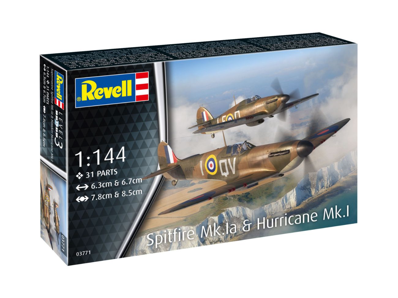 1:144 Spitfire Mk.Ia & Hurricane Mk.I