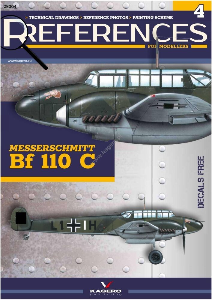 Messerschmitt Bf 110 C (Decals In 1/72, 1/48 Included)