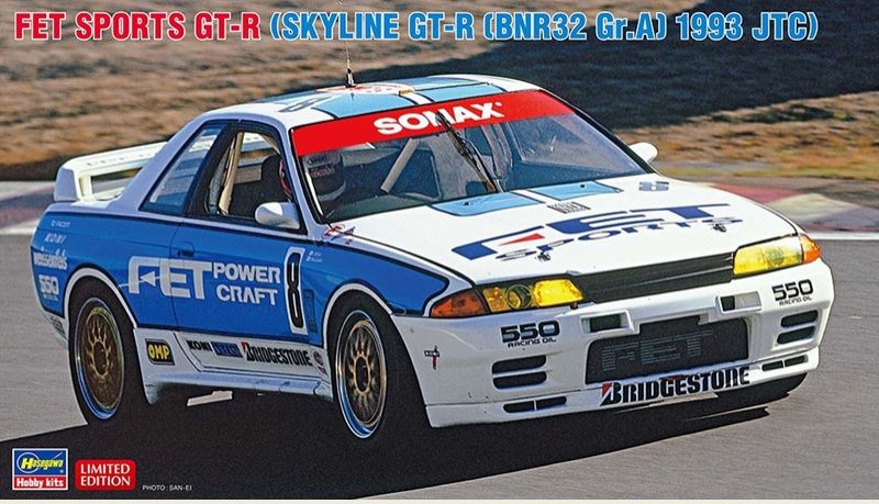 1:24 FET Sports GT-R (Skyline GT-R [BNR32 Gr.A] 1993 JTC)