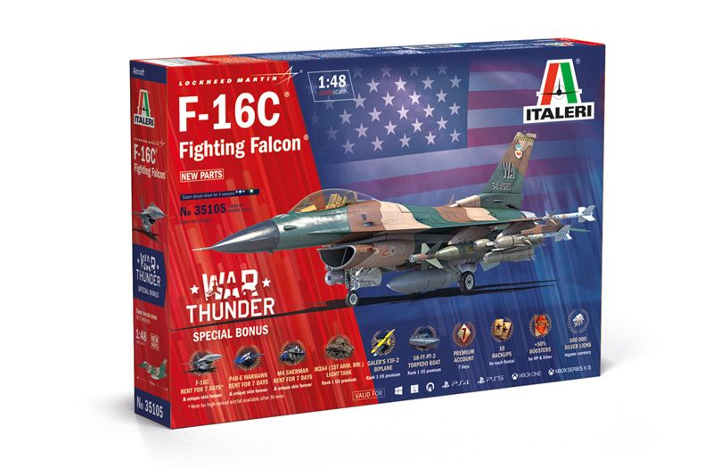 1:48 F-16C Fighting Falcon - WAR THUNDER