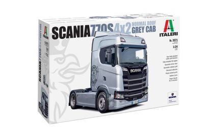 1:24 Scania S770 4x2 Normal Roof Grey Cab