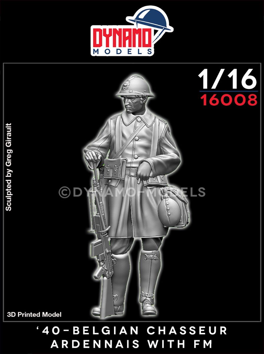 1:16 '40 - Belgian Chasseur Ardennais With FM
