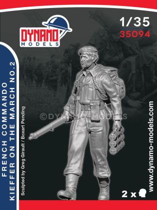 1:35 French Commando Kieffer On The March No.2