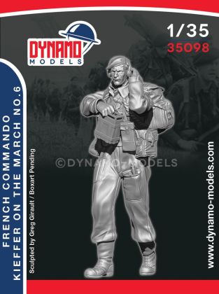 1:35 French Commando Kieffer On The March No.6