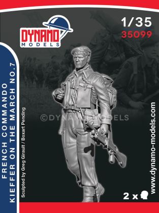 1:35 French Commando Kieffer On The March No.7