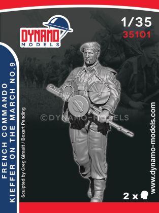 1:35 French Commando Kieffer On The March No.9