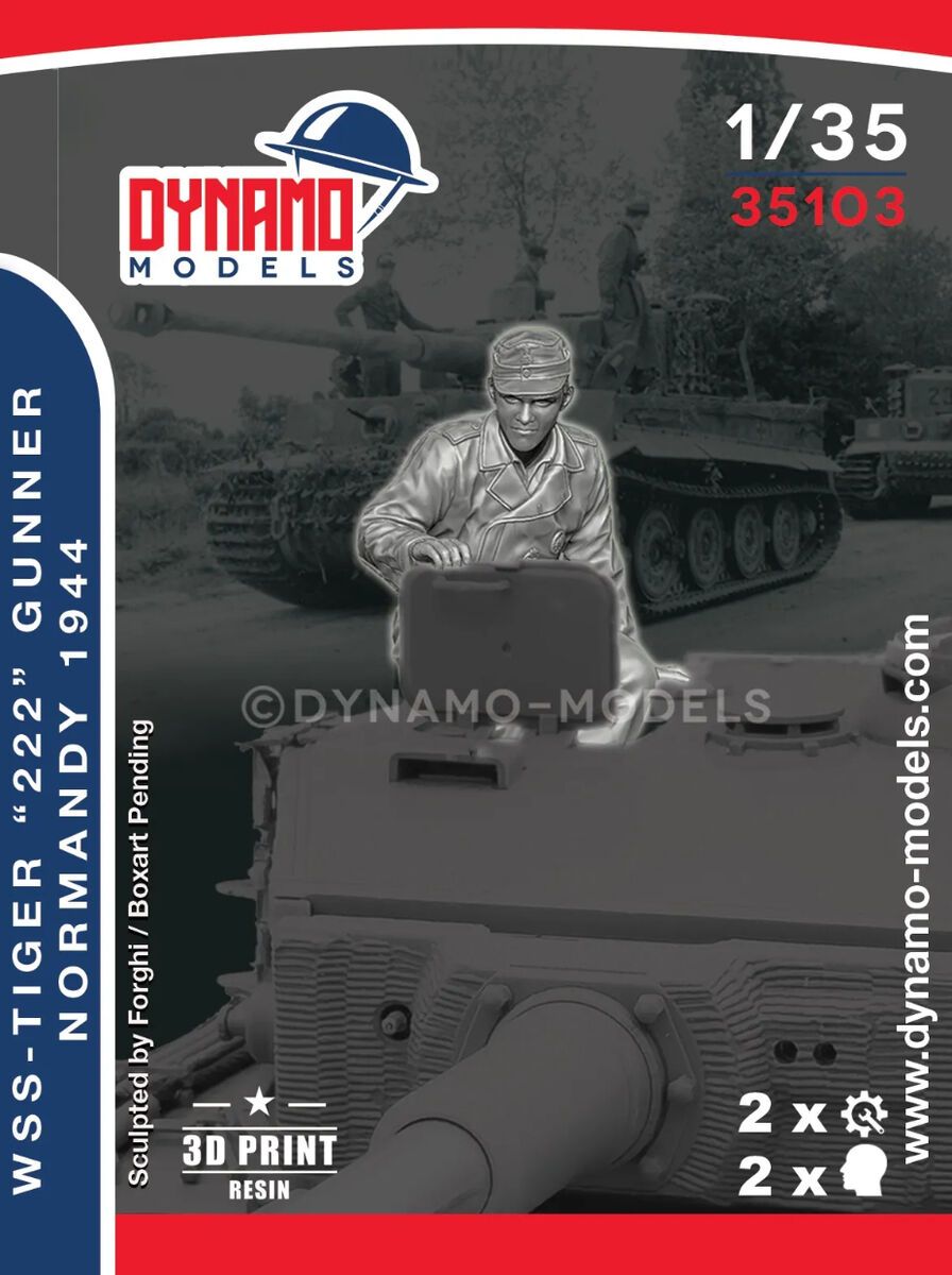 1:35 WSS-Tiger '222' Gunner - Normandy 1944 No. 2