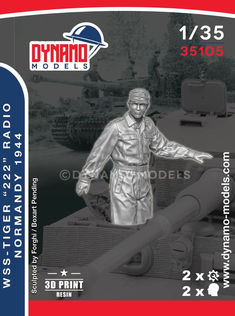 1:35 WSS-Tiger '222' Commander - Normandy 1944 No. 3