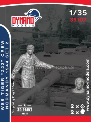 1:35 WSS-Tiger '222' Crew - Normandy 1944 Set 2