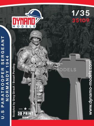1:35 US Paratrooper Sergeant Pointing Direction (Normandy 1944)
