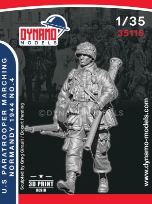 1:35 US Paratrooper ‘Bazooka’ Marching (Normandy 1944) No.4