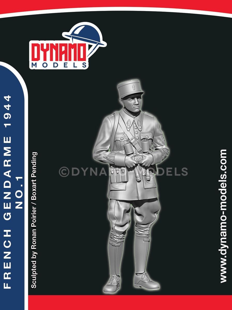 1:48 French Gendarme 1944 No.1