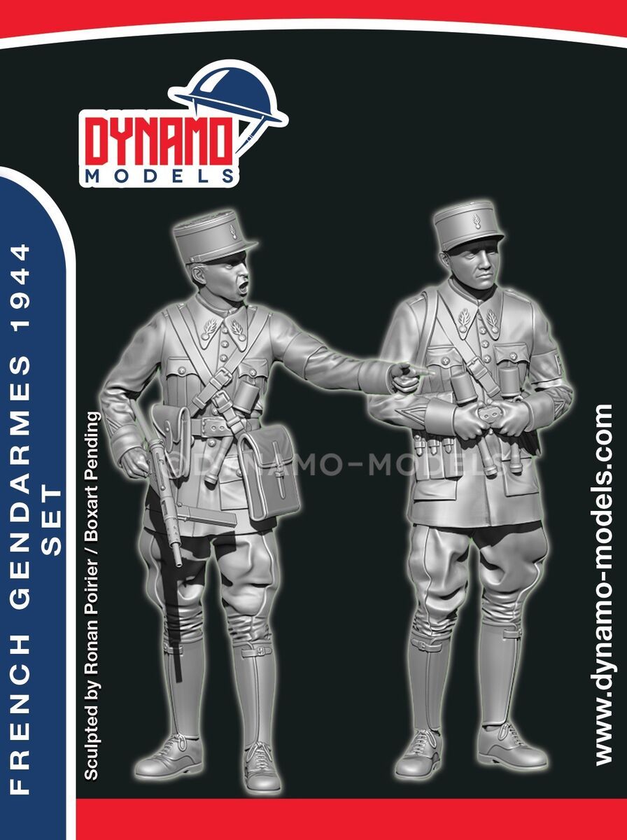 1:48 French Gendarme 1944 Set