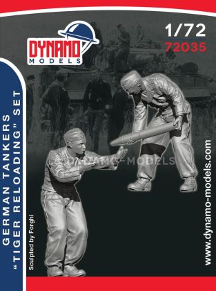 1:72 German Tankers 'Tiger Reloading' Set