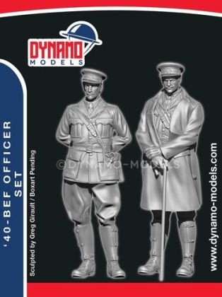 1:72 40’ BEF Officer Set