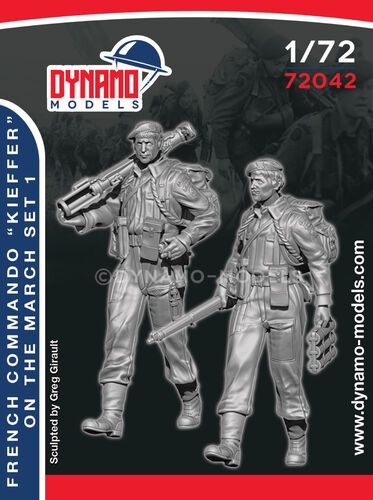 1:72 French Commando 'Kieffer' On The March Set 1