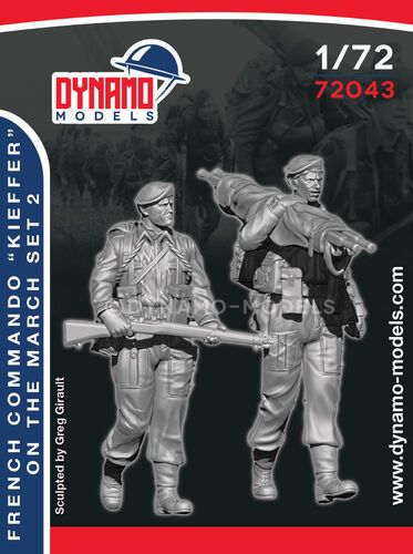 1:72 French Commando 'Kieffer' On The March Set 2