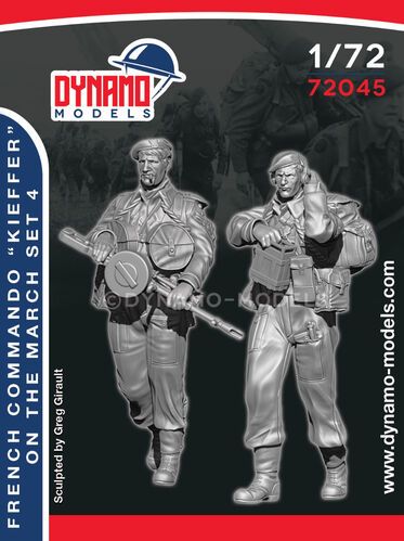 1:72 French Commando 'Kieffer' On The March Set 4