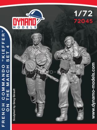 1:72 French Commando 'Kieffer' On The March Set 4