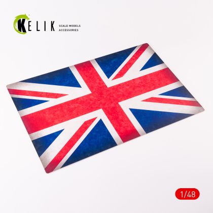 1:48 United Kingdom Flag - Acrylic 3 mm (410 x 270 mm) (410 g)
