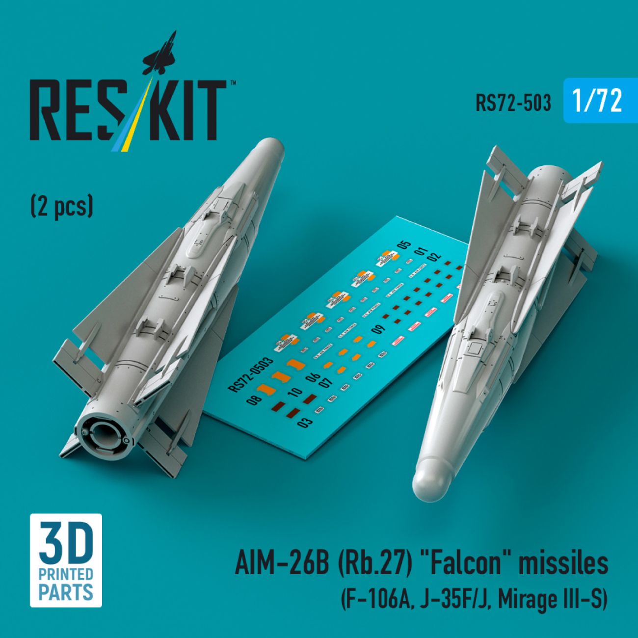 1:72 AIM-26B (Rb.27)