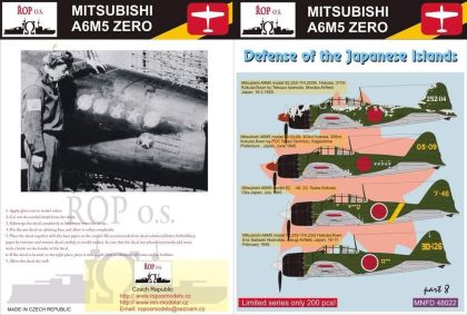 1:48 Mitsubishi A6M5 Zero Model 52 - Defense of the Japanese Islands