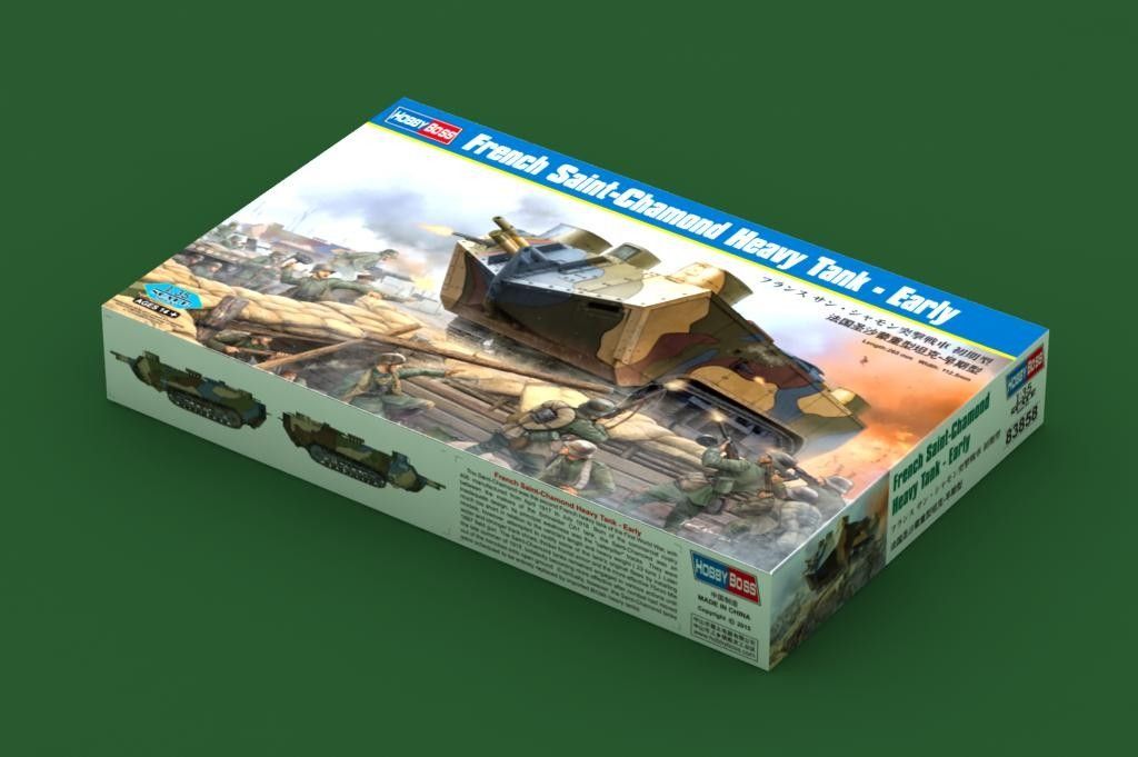 1:35 French Saint-Chamond Heavy Tank-Early