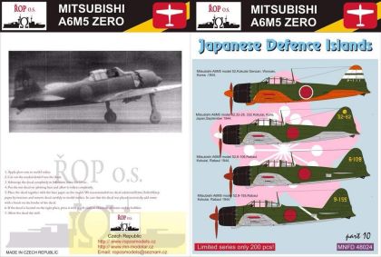 1:48 Mitsubishi A6M5 Zero Model 52 - Japanese Defence Islands