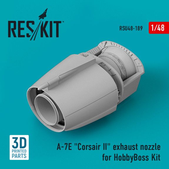 1:48 A-7E Corsair II exhaust nozzle for HobbyBoss Kit