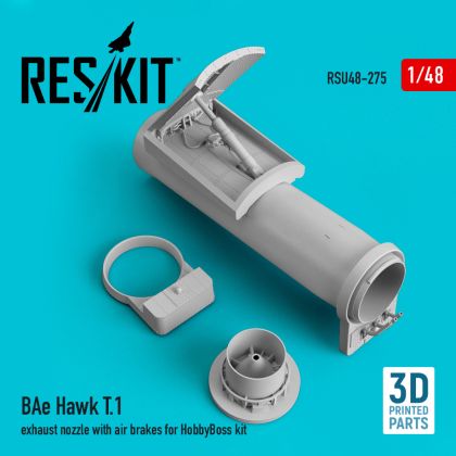 1:48 BAe Hawk T.1 exhaust nozzle with air brakes for HobbyBoss kit