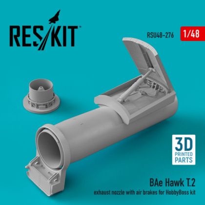 1:48 BAe Hawk T.2 exhaust nozzle with air brakes for HobbyBoss kit