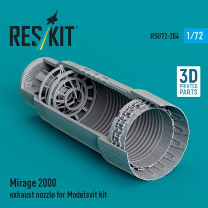1:72 Mirage 2000 exhaust nozzle for Modelsvit kit