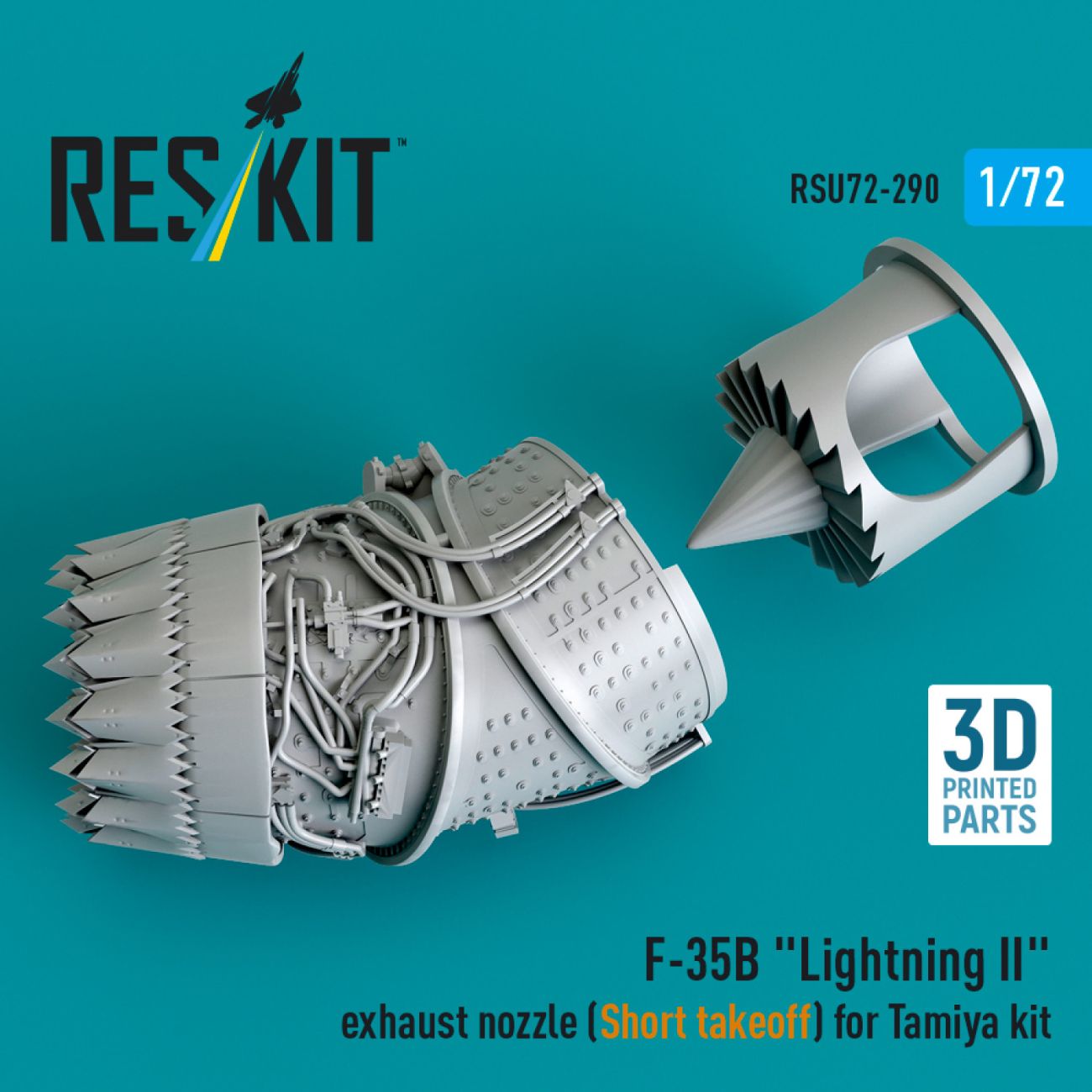 1:72 F-35B Lightning II exhaust nozzle (Short takeoff) for Tamiya kit