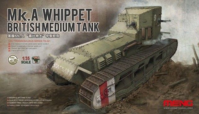 1:35 British Medium Tank Mk.A Whippet