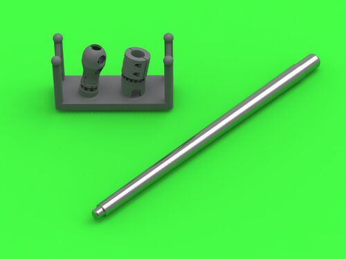 1:72 17pdr SP M10 Achilles - Ordnance QF 17pdr (76.2mm) gun barrel