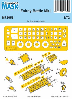 1:72 Fairey Battle Mk.I MASK