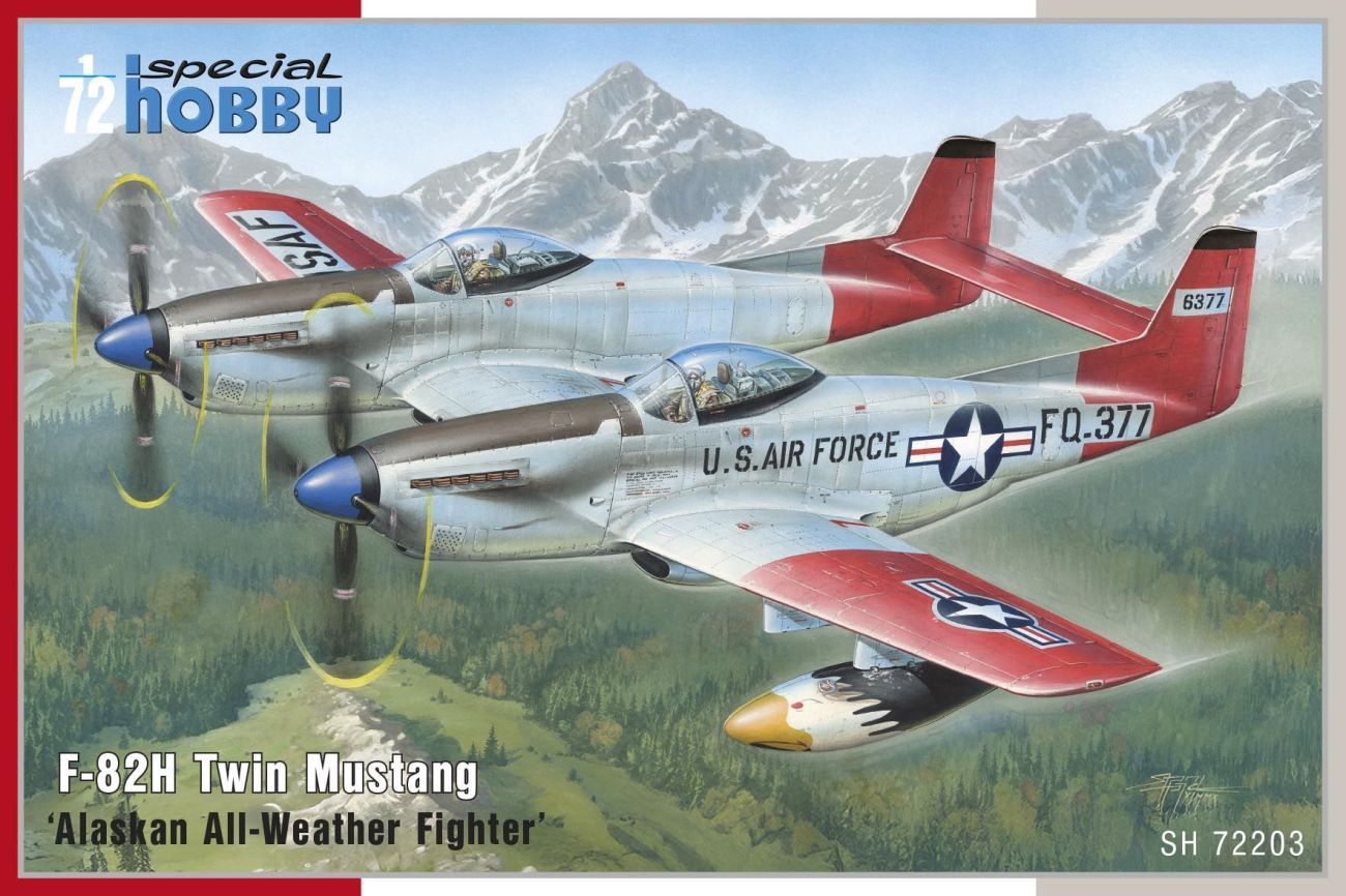 1:72 F-82H Twin Mustang 