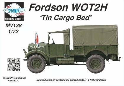 1:72 Fordson WOT2H (15CWT) ‘Tin Cargo Bed’
