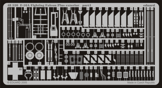 1:48 F-16A Plus exterior