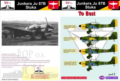 1:48 Junkers Ju 87B Stuka - To East