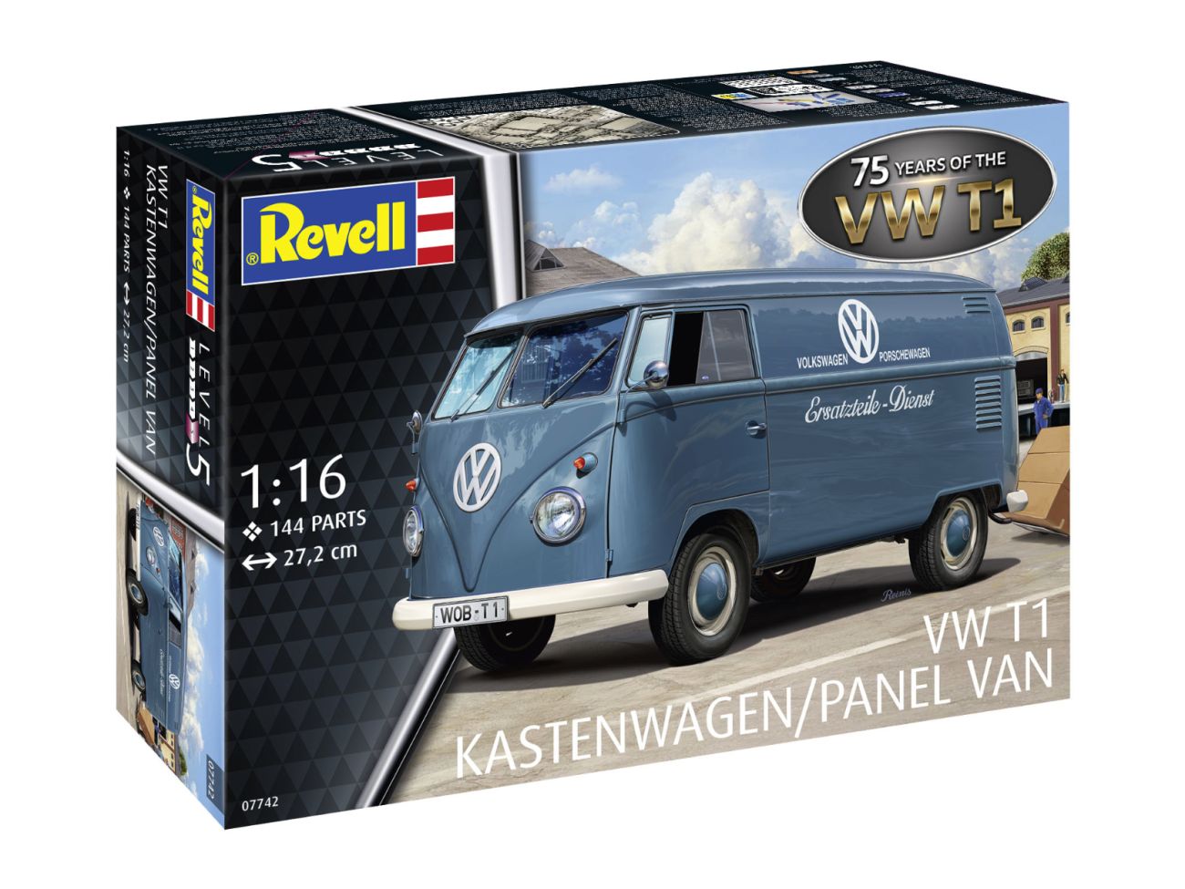 1:16 VW T1 Panel Van - 75 Years of the VW T1