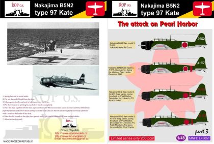 1:48 Nakajima B5N2 type 97 Kate - The attack on Pearl Harbour