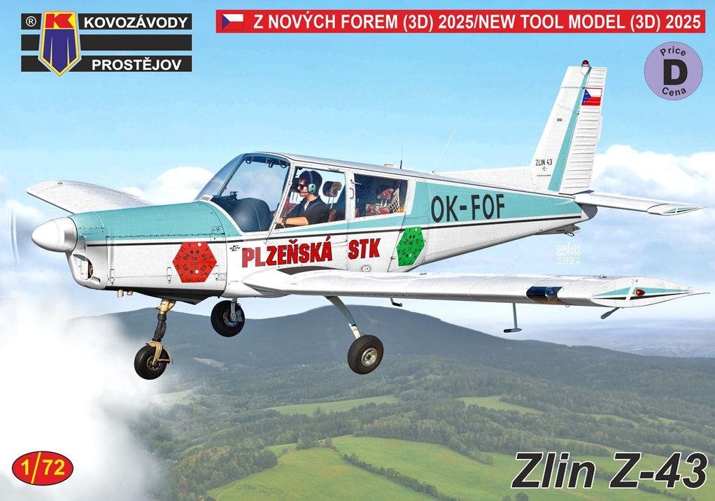 1:72 Zlin Z-43