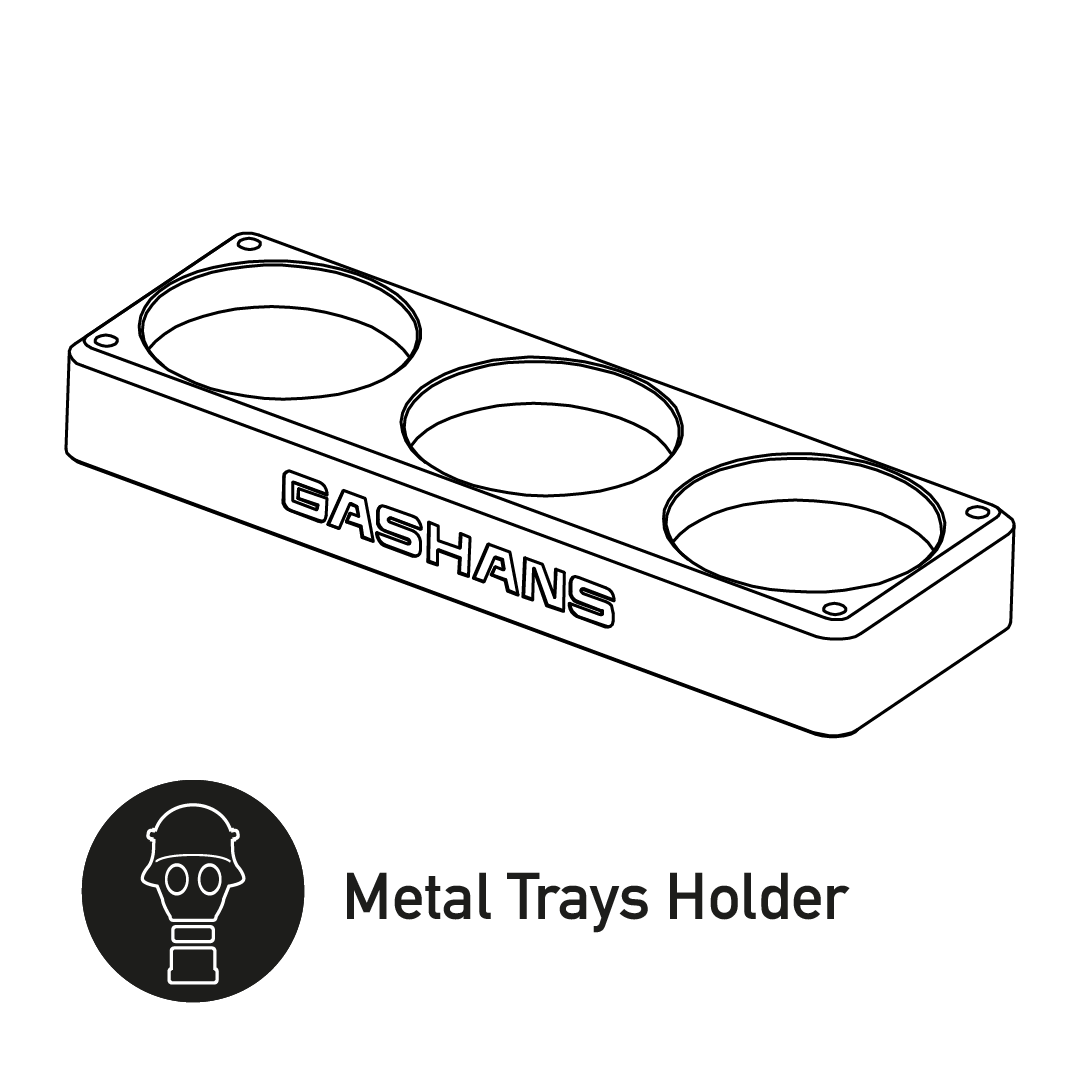 Metal Trays Holder