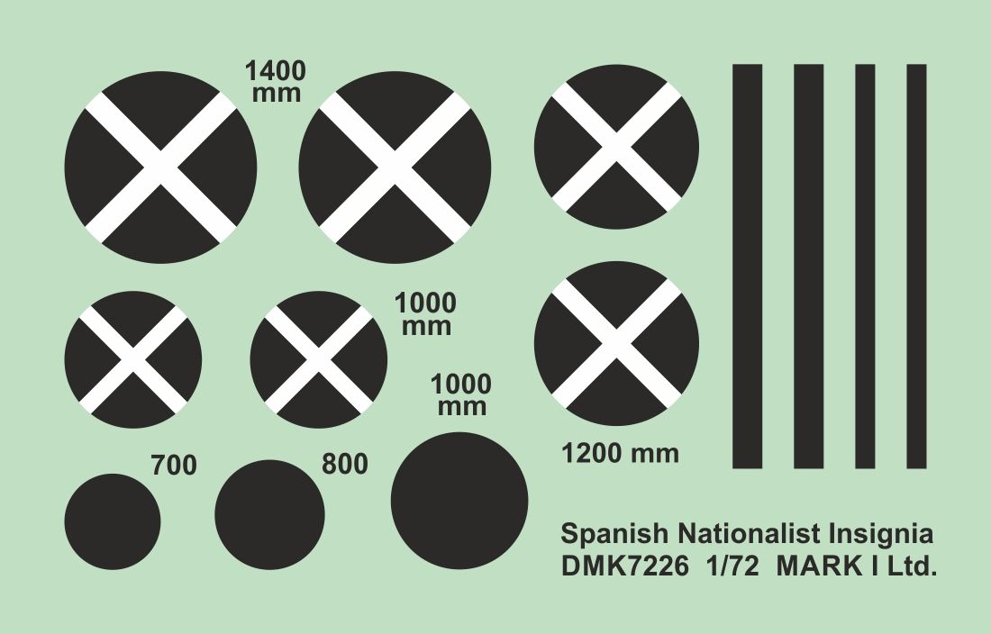 1:72 Spanish Nationalist Insignia