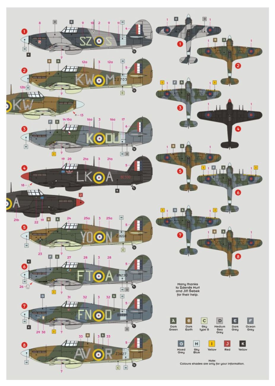 1:48 Hawker Hurricane Mk.II over Western Europe